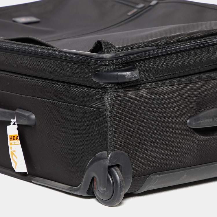 Pre Owned TUMI Black Nylon Alpha Expandable Suitcase