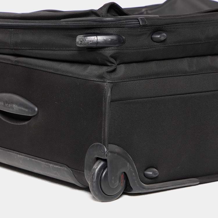 Pre Owned TUMI Black Nylon Alpha Expandable Suitcase