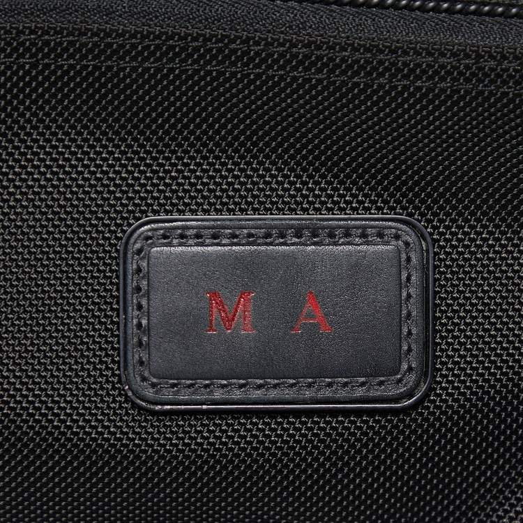 Pre Owned TUMI Black Nylon Alpha Expandable Suitcase