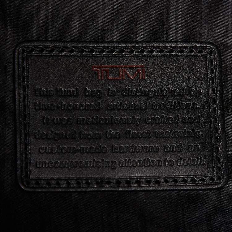 Pre Owned TUMI Black Nylon Alpha Expandable Suitcase