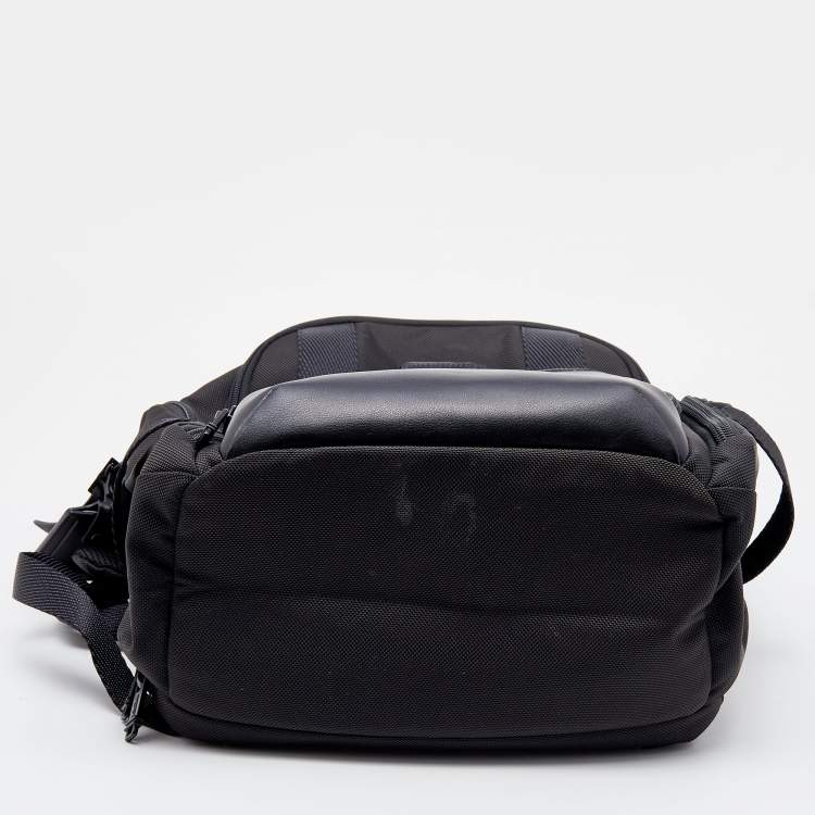 Pre Owned TUMI Black Nylon and Leather Backpack
