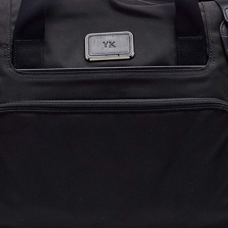 Pre Owned TUMI Black Nylon Alpha Expandable Weekender Bag