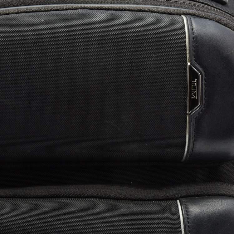 Pre Owned Tumi Black Nylon and Leather Barker Backpack