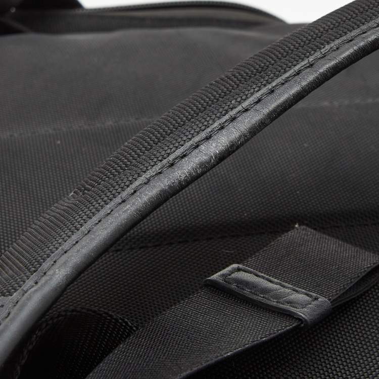 Pre Owned Tumi Black Nylon and Leather Barker Backpack