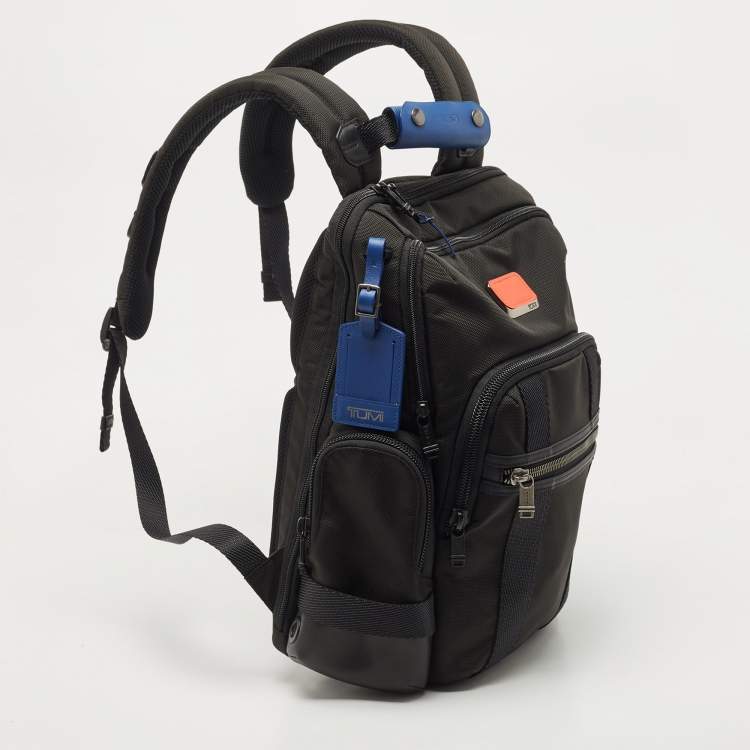 Pre Owned TUMI Black Nylon Alpha Bravo Nellis Backpack