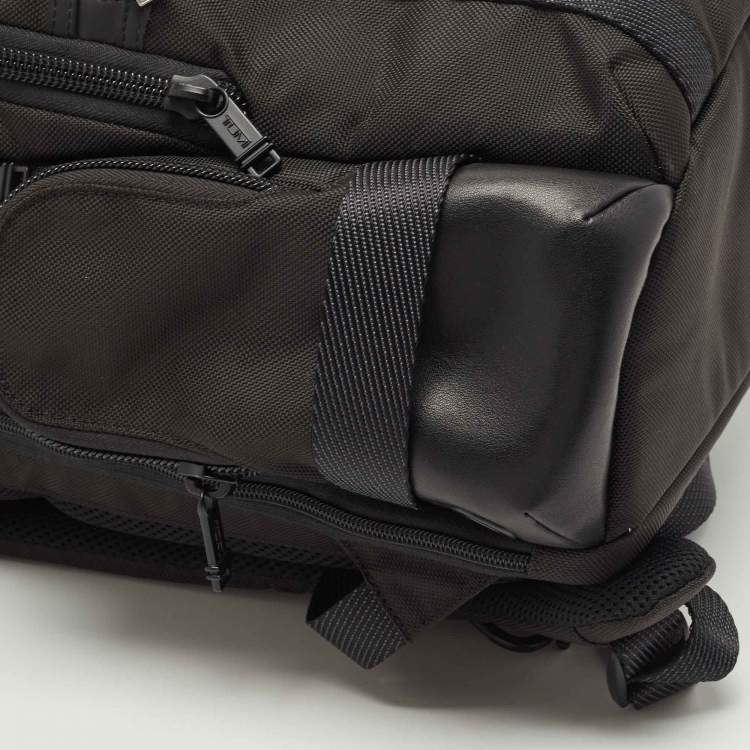 Pre Owned TUMI Black Nylon Alpha Bravo Nellis Backpack