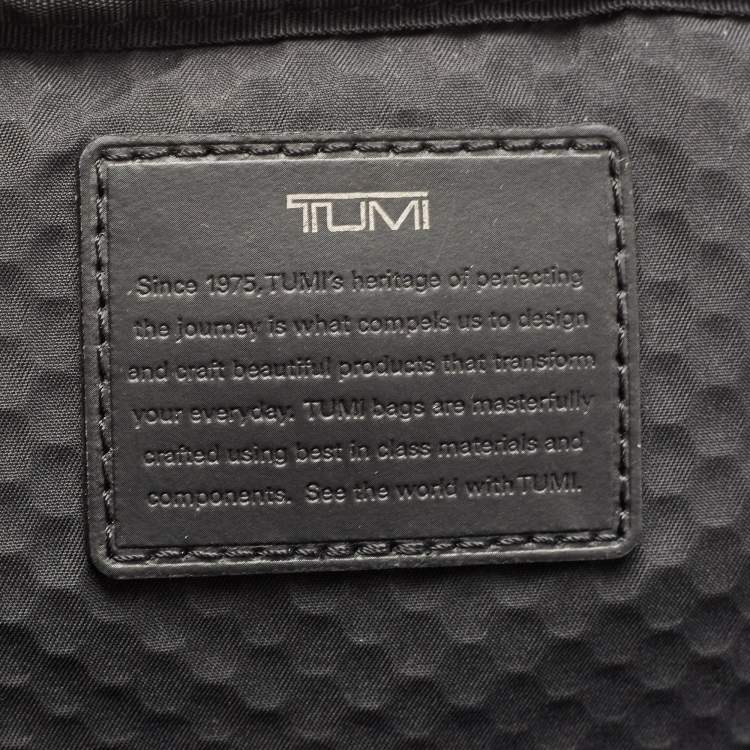 Pre Owned TUMI Black Nylon Alpha Bravo Nellis Backpack