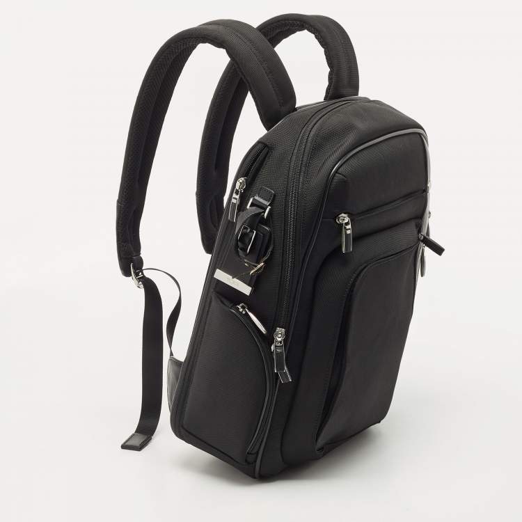 Pre Owned TUMI Black Nylon Arrive Kingsford Backpack