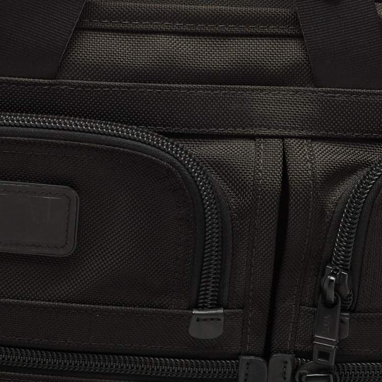 Pre Owned TUMI Black Nylon Alpha II T-Pass Laptop Bag