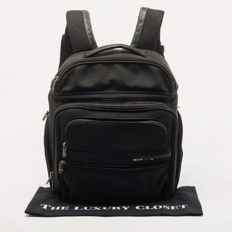Pre Owned TUMI Black Nylon Backpack