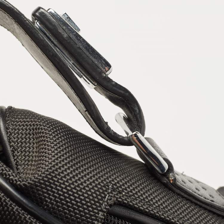 Pre Owned TUMI Black Nylon and Leather Spirit of Imagination Messenger Bag 