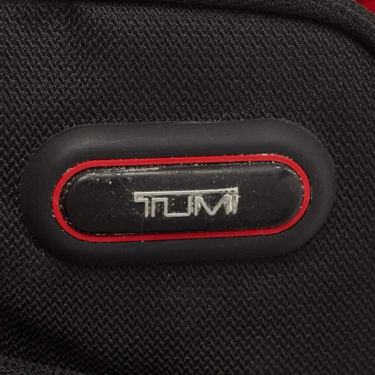 Pre Owned TUMI Black Nylon Crossbody Bag