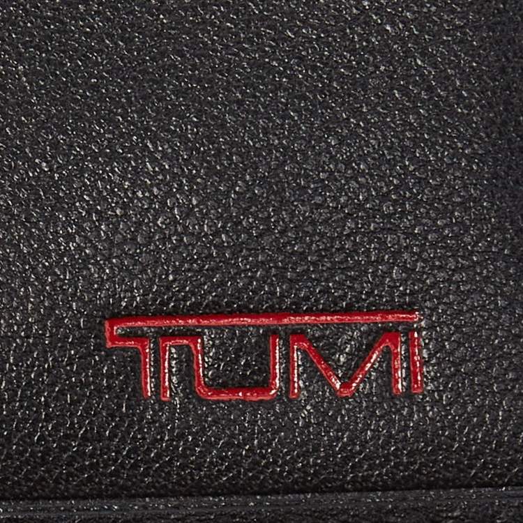 Pre Owned TUMI Black Bifold Long Wallet
