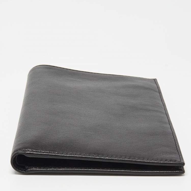 Pre Owned TUMI Black Bifold Long Wallet