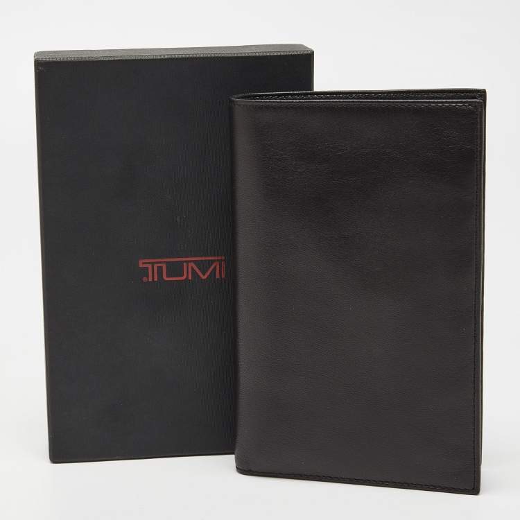 Pre Owned TUMI Black Bifold Long Wallet