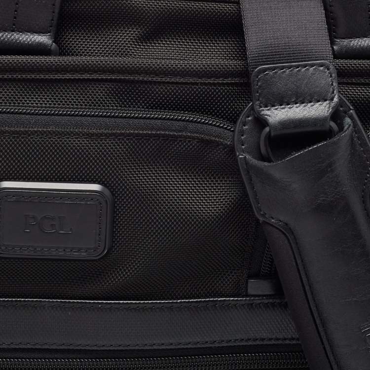 Pre Owned TUMI Black Nylon Alpha II Expandable T-Pass Laptop Bag