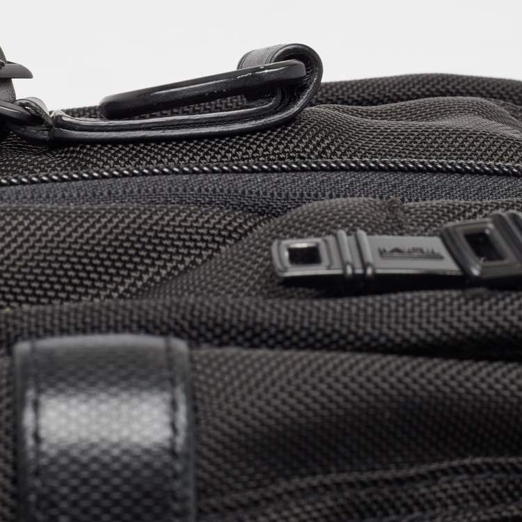 Pre Owned TUMI Black Nylon Alpha II Expandable T-Pass Laptop Bag