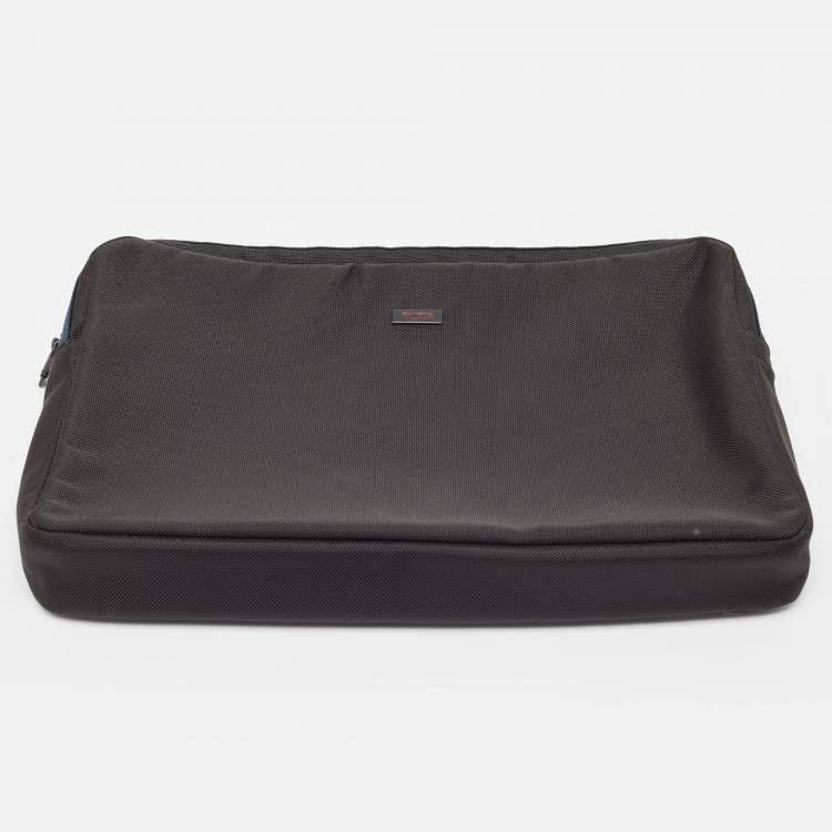 Pre Owned TUMI Black Nylon Alpha II Expandable T-Pass Laptop Bag