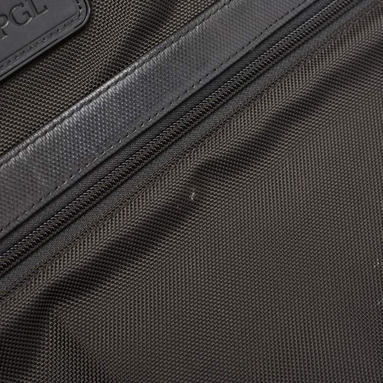 Pre Owned TUMI Black Nylon Alpha II Expandable T-Pass Laptop Bag