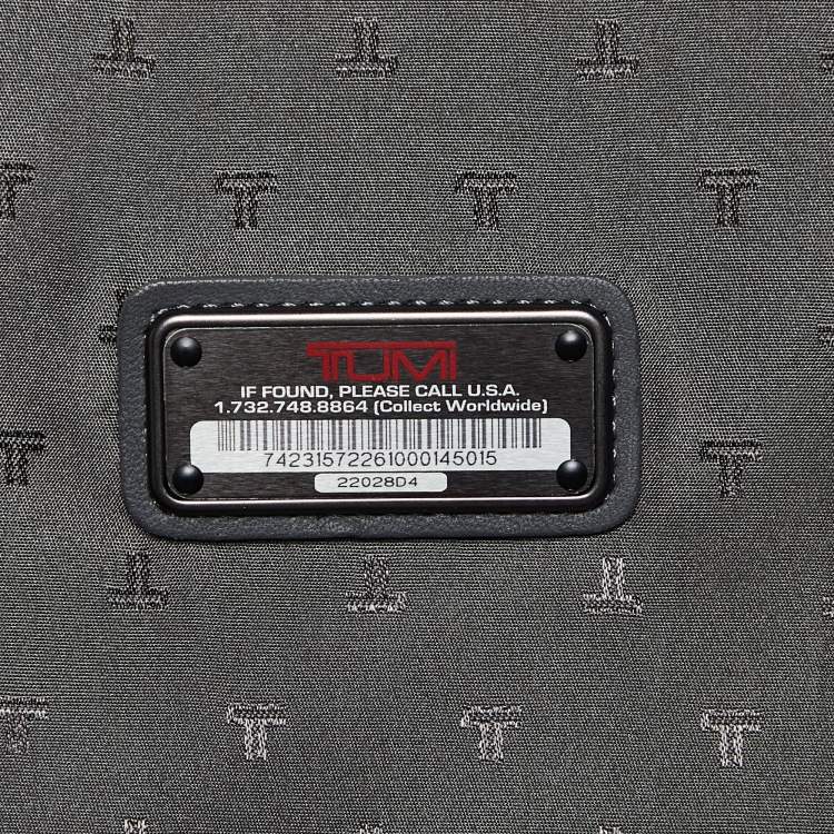 Pre Owned TUMI Black Nylon Frequent Traveler Suitcase