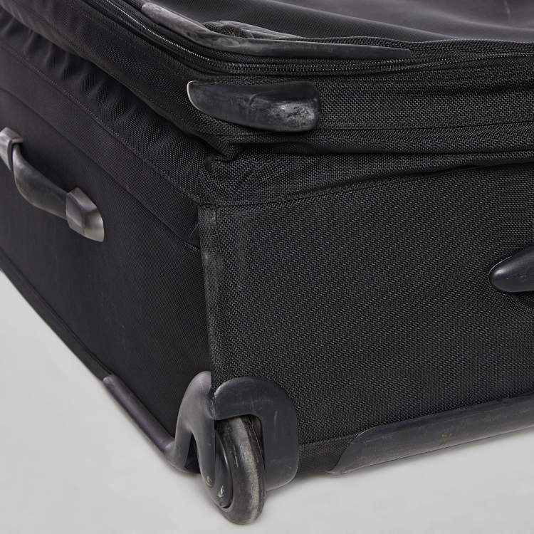 Pre Owned TUMI Black NylonTumi Frequent Expandable Traveler Suitcase Suitcase