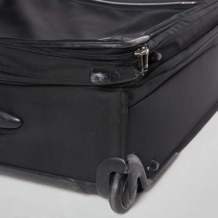 Pre Owned TUMI Black NylonTumi Frequent Expandable Traveler Suitcase Suitcase