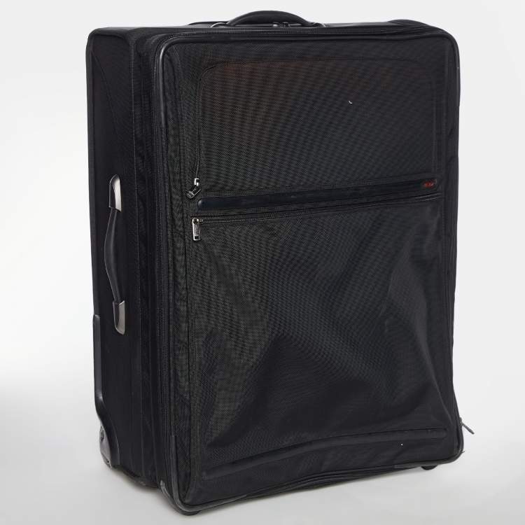 Pre Owned TUMI Black NylonTumi Frequent Expandable Traveler Suitcase Suitcase