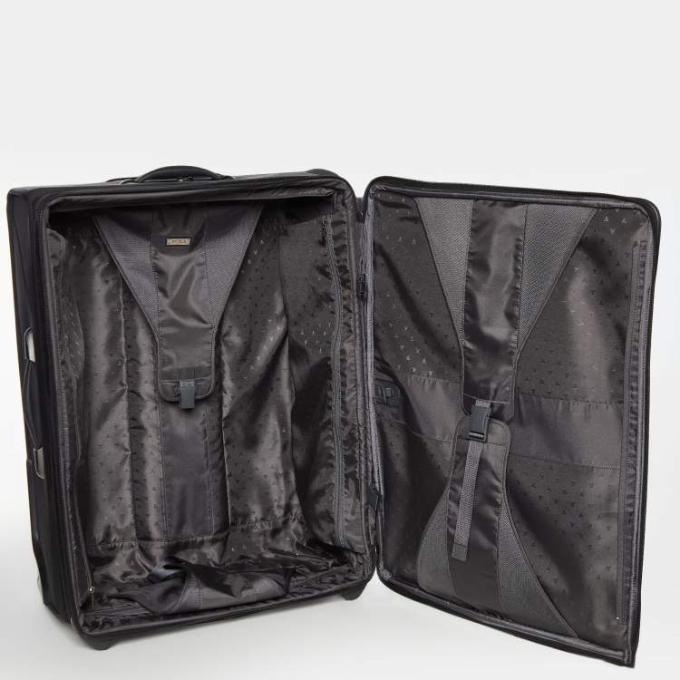 Pre Owned TUMI Black NylonTumi Frequent Expandable Traveler Suitcase Suitcase
