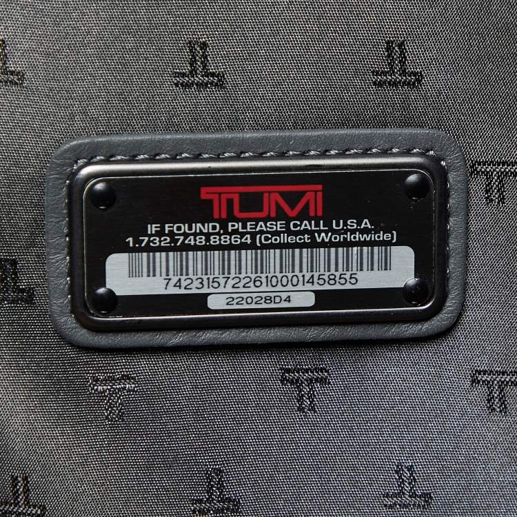 Pre Owned TUMI Black NylonTumi Frequent Expandable Traveler Suitcase Suitcase