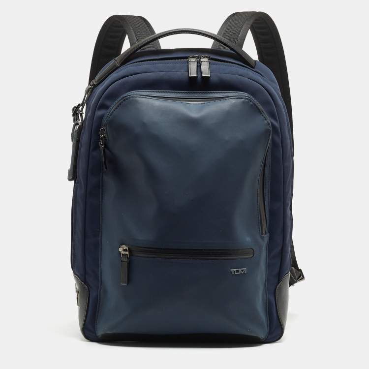 TUMI Black/Blue Nylon Harrison Bradner Backpack TUMI | The Luxury Closet
