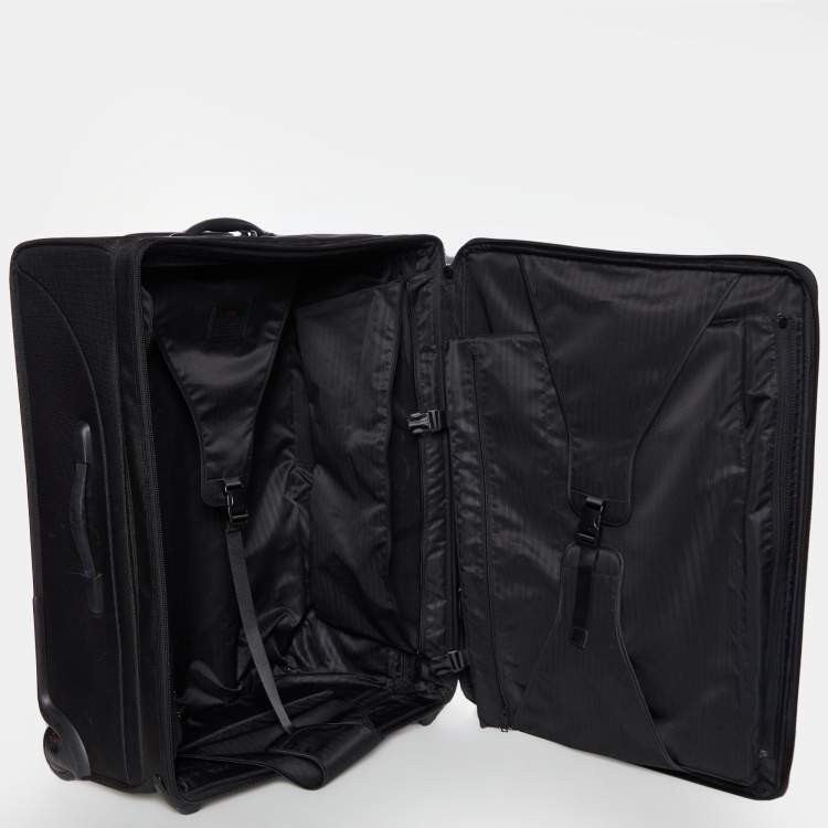 Pre Owned TUMI Black Nylon 2 Wheeled Alpha Expandable Luggage