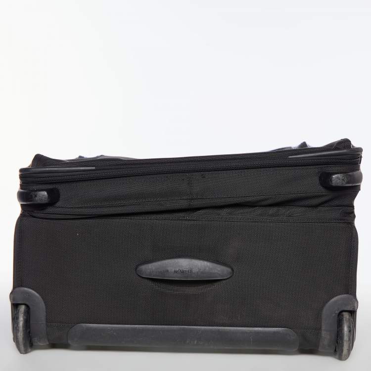 Pre Owned TUMI Black Nylon 2 Wheeled Alpha Expandable Luggage