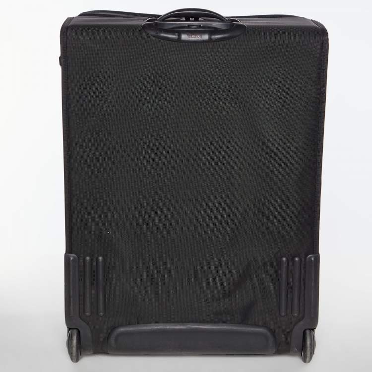 Pre Owned TUMI Black Nylon 2 Wheeled Alpha Expandable Luggage