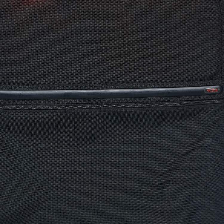Pre Owned TUMI Black Nylon 2 Wheeled Alpha Expandable Luggage