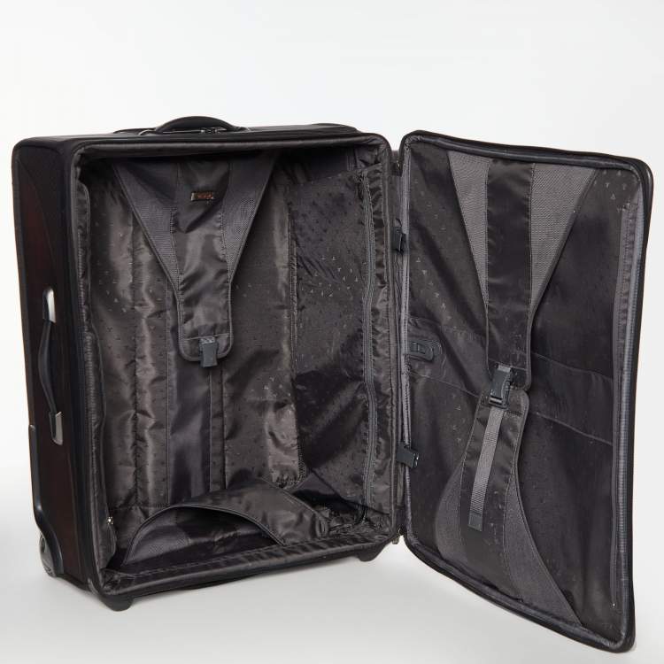 Pre Owned TUMI Black Nylon 2 Wheeled Alpha Expandable Luggage