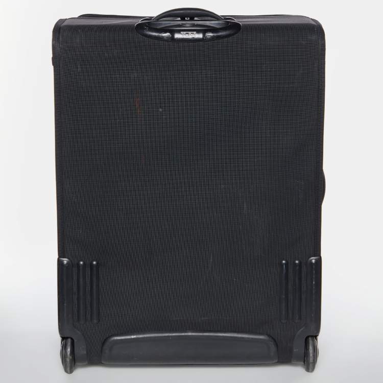 Pre Owned TUMI Black Nylon 2 Wheeled Alpha Expandable Luggage