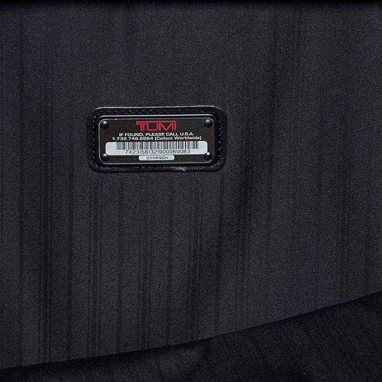 Pre Owned TUMI Black Nylon 4 Wheeled Extended Trip Expandable Luggage