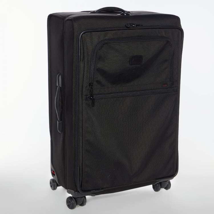 Pre Owned TUMI Black Nylon 4 Wheeled Extended Trip Expandable Luggage