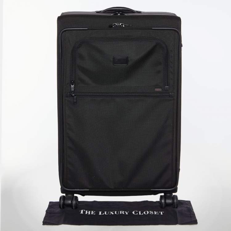 Pre Owned TUMI Black Nylon 4 Wheeled Extended Trip Expandable Luggage
