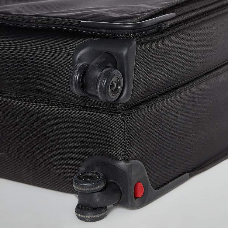 Pre Owned TUMI Black Nylon 4 Wheeled Extended Trip Expandable Luggage