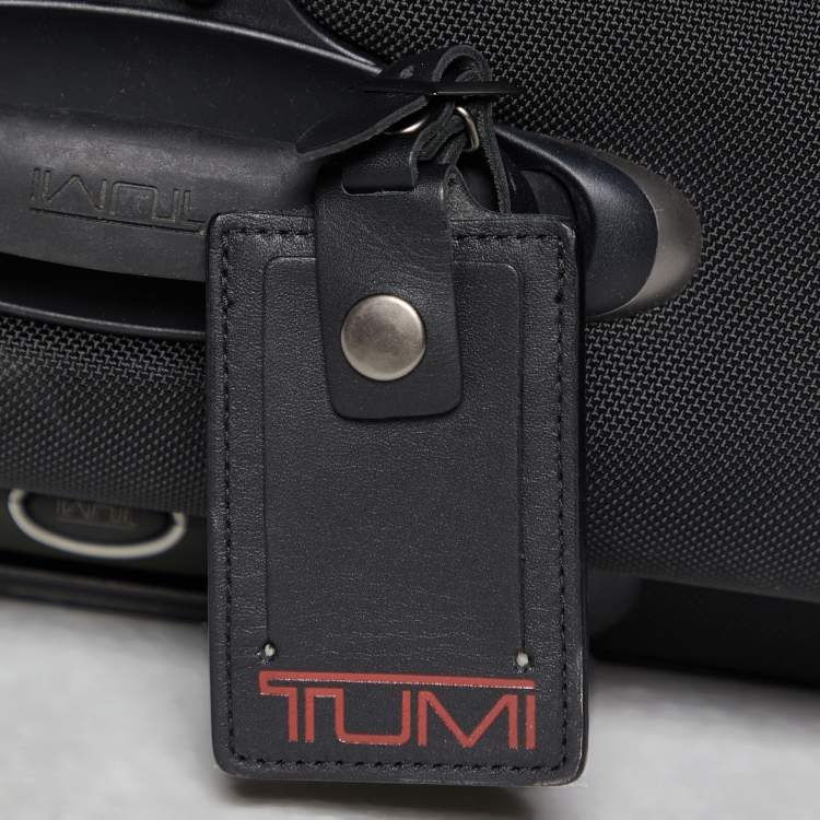 Pre Owned Tumi Black Nylon 2 Wheeled Expandable Garment Luggage
