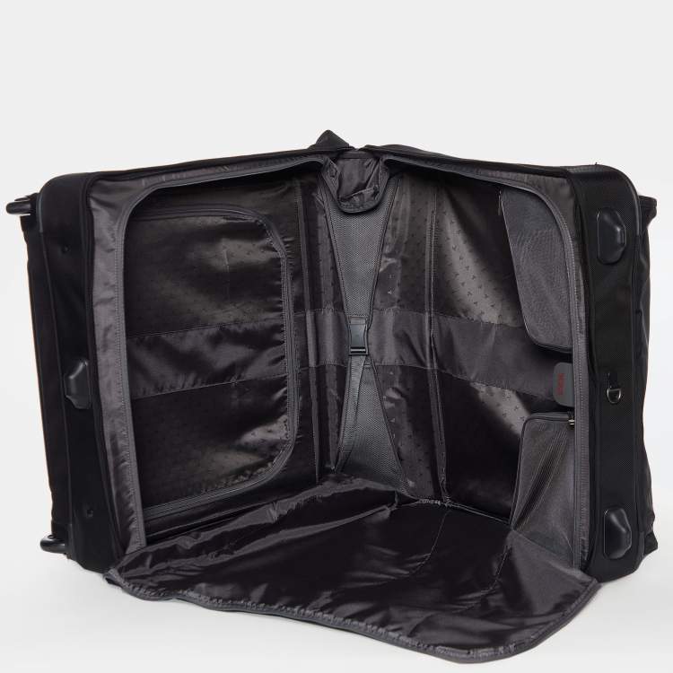 Pre Owned Tumi Black Nylon 2 Wheeled Expandable Garment Luggage