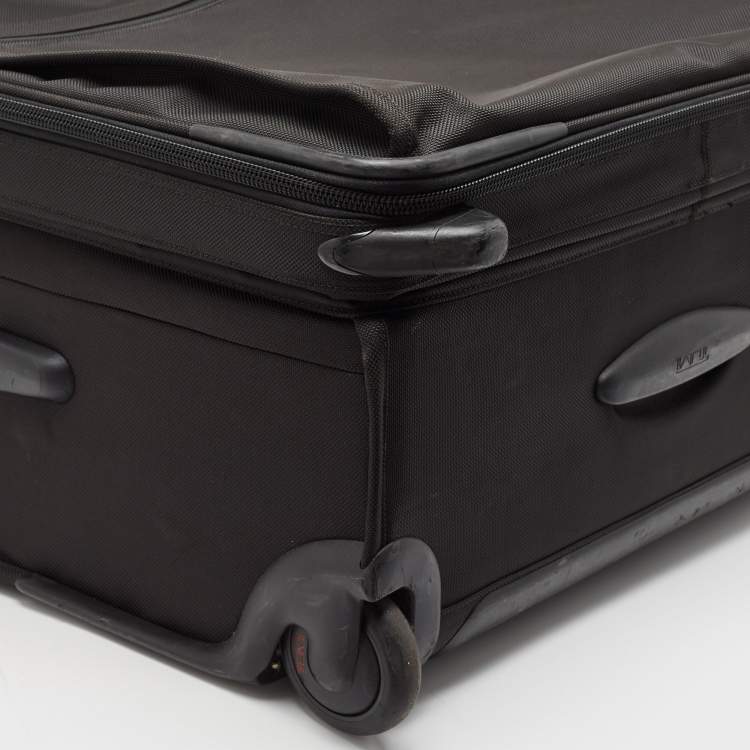 Pre Owned TUMI Black Ballistic Nylon 2 Wheeled Expandable Trip Luggage