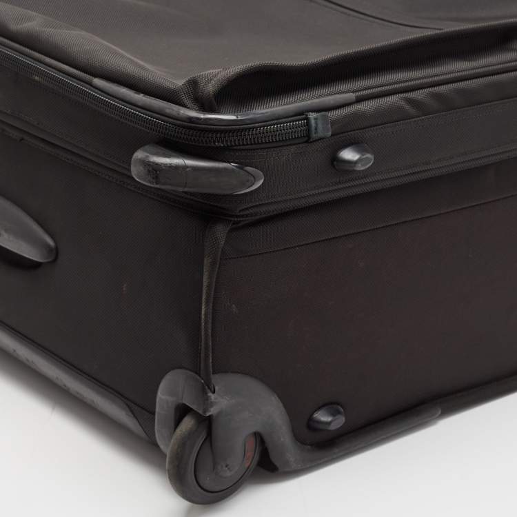 Pre Owned TUMI Black Ballistic Nylon 2 Wheeled Expandable Trip Luggage