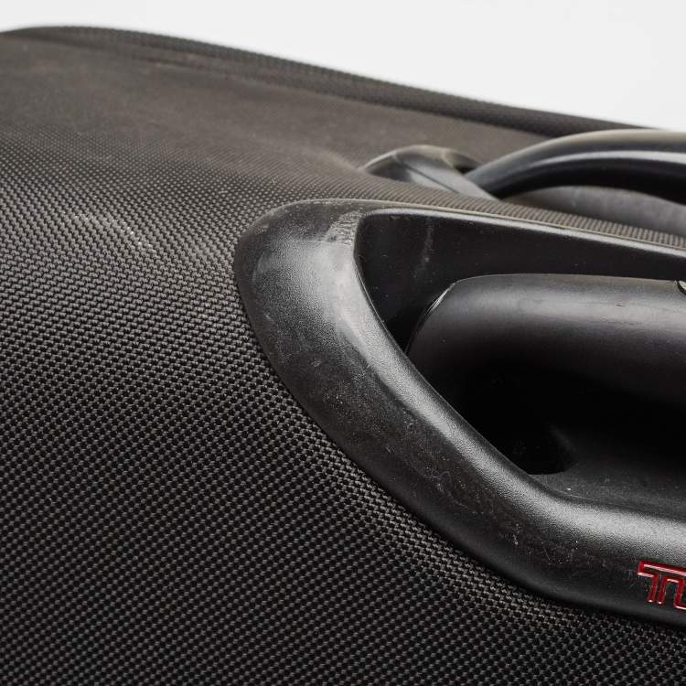 Pre Owned TUMI Black Ballistic Nylon 2 Wheeled Expandable Trip Luggage