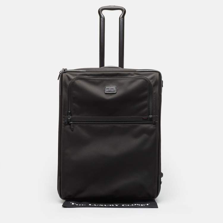 Pre Owned TUMI Black Ballistic Nylon 2 Wheeled Expandable Trip Luggage