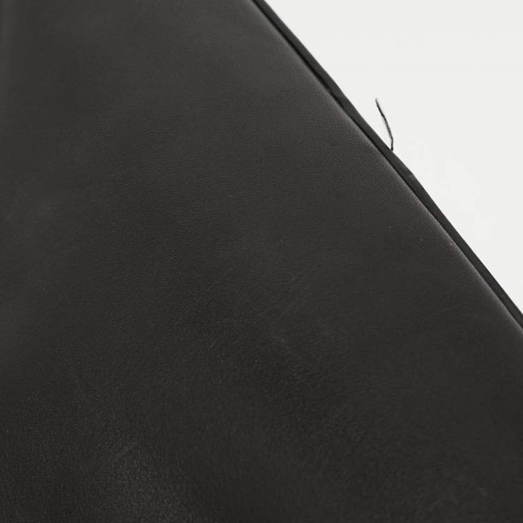 Pre Owned Tumi Black Leather Ashton Gates Briefcase Bag