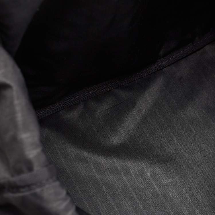 Pre Owned TUMI Black Leather Alpha II Duffel Bag