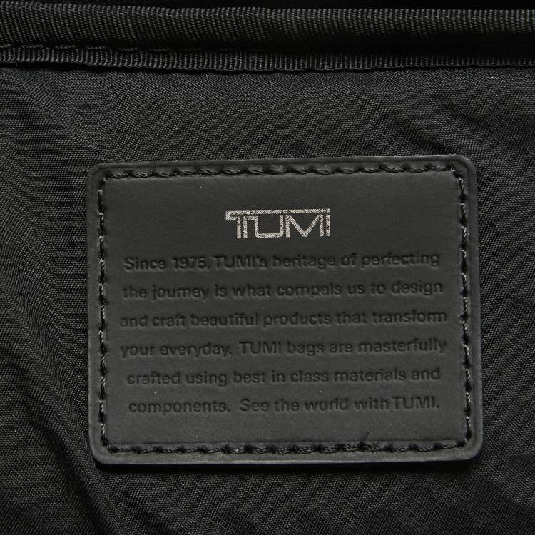Pre Owned TUMI Grey/Black Nylon Alpha Bravo Nellis Backpack