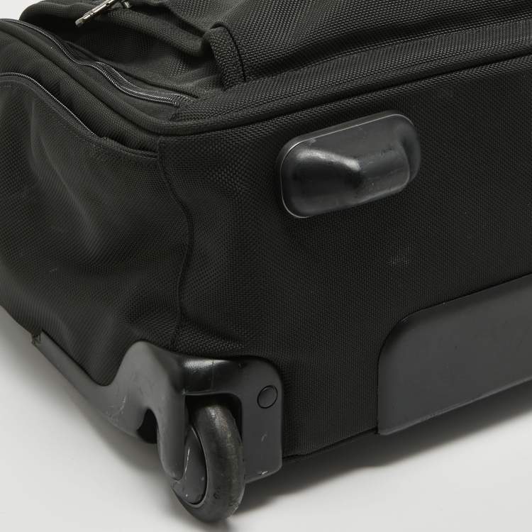 Pre Owned TUMI Black Nylon G4 Compact Carry-On Luggage